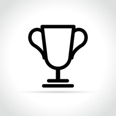 cup icon on white background