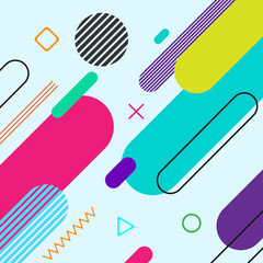 Abstract Modern Shape Design Background	