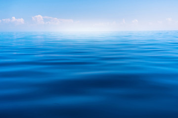 Abstract Blue Sea and sky