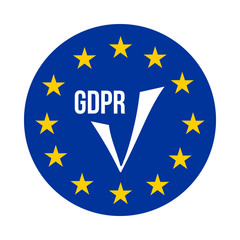 GDPR - General Data Protection Regulation, confirmation icon