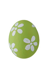 Green pastel Easter egg