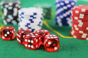 An concept Image of a Casino gambling