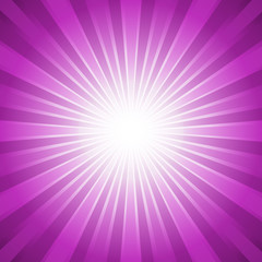 Bright Purple abstract background with star burst concept