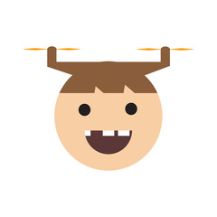 Drone Kids Logo icon Design