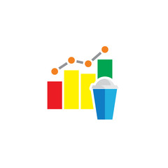 Drink Stat Logo Icon Design