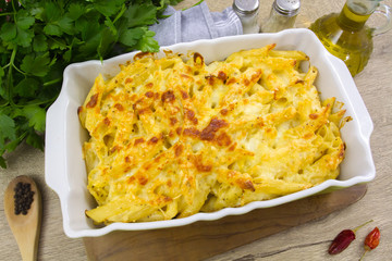 gratin de pâtes