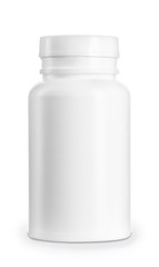 white medical bottle