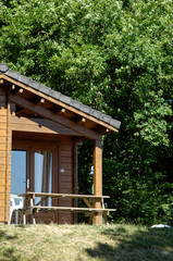 chalet maison vacances bois environnement campagne