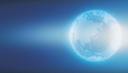 Global network  / Internet / IT graphic image. 