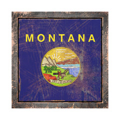 Old Montana flag