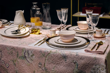elegant table arrangement