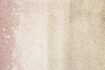 White ragged, rough wall concrete background.