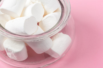 Fluffy white marshmallow