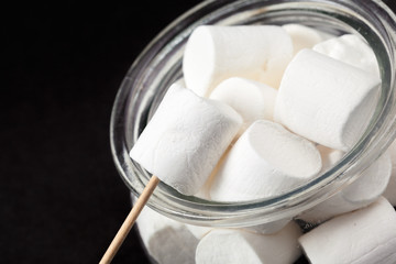 Fluffy white marshmallow