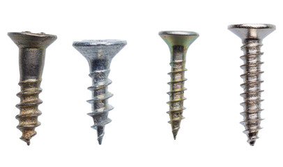 screw isolated on white