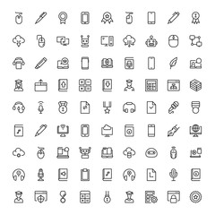 Flat icon set