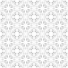 Black and White Seamless Grunge Dust Messy Pattern. Easy To Create Abstract Vintage, Dotted, Scratched Effect With Grain And Noise. Aged Design Element. Black and White Vector