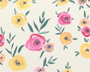 hand draw floral pattern