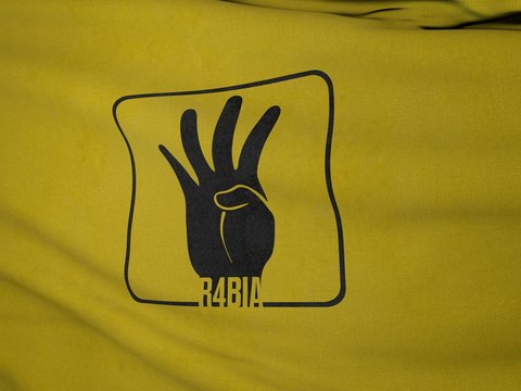 rabia Flag. Rabia