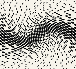 geometric halftone pattern background