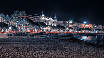 Cannes by night