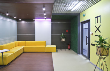Main hall in a new contemporary office