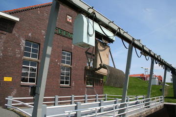 Naklejka premium Former pumpingstation Cremer