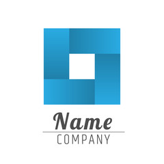 universal geometric logo in the form of a square.