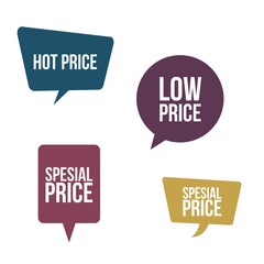 Speech bubbles template