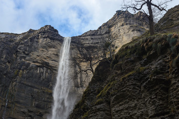Waterfalls of Salto del Nervion, North of Spain