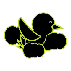 cute bird icon image