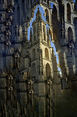 meisenheim, schlosskirche, fotografisch verfremdet