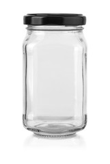 glass bottle isolated