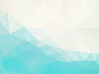 blue color geometric mosaic background