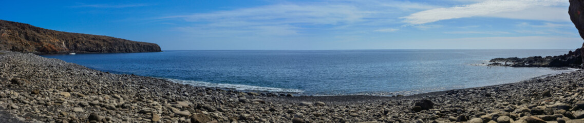 Spain Gomera island Playa del Medio