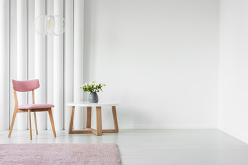 Chair and coffee table