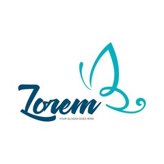 Butterfly logo template