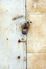 Rusty metal background