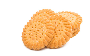 butter biscuits isolated