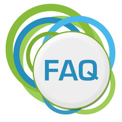 FAQ Random Green Blue Rings 