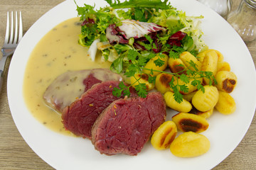 rôti et sauce
