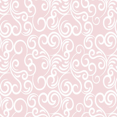 vector background seamless pattern curls