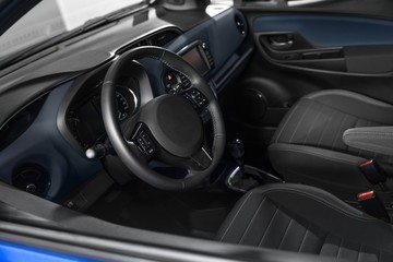 Obraz na płótnie Canvas Closep photo of Car interior