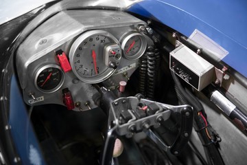 Closep photo of Car interior