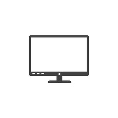 monitor icon vector simple