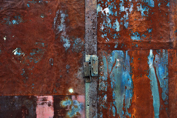 Rusty metal background
