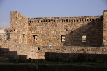 dans le chateau des croisés de Tripoli