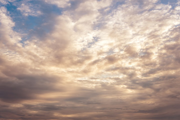 Colorful cloud and sky background