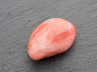 Carneol gem. This gem is used as a jewel stone and also in alternative medicine