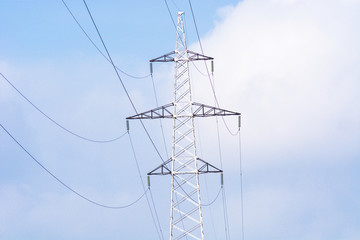 Power line support